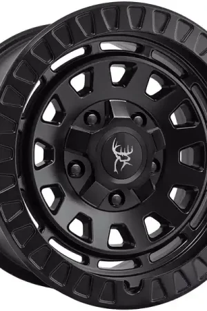 Buck Commander® Matte Black Venture Wheel VE41790660ASB | RealTruck Next Day Delivery