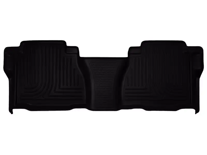 Low Price Husky Liners WeatherBeater Second Seat Floor Liner - 1 Piece 19591 | RealTruck