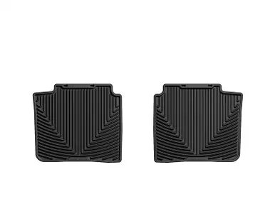 WeatherTech 06+ Lincoln MKZ Rear Rubber Mats - Black - W256 Free Delivery