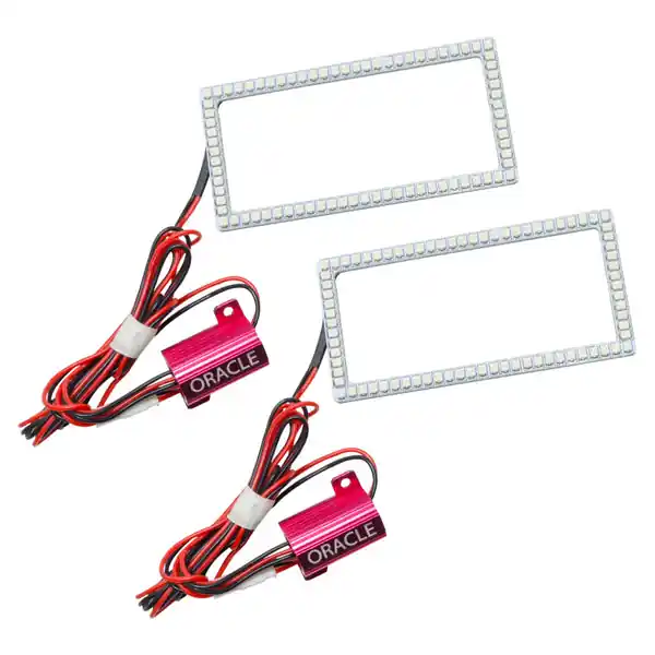 Oracle Chevrolet Silverado 14-15 LED Fog Halo Kit - White Special Discount