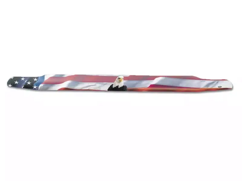 Cheap Husky Liners American Flag with Eagle Bug Shield 2818347 | RealTruck
