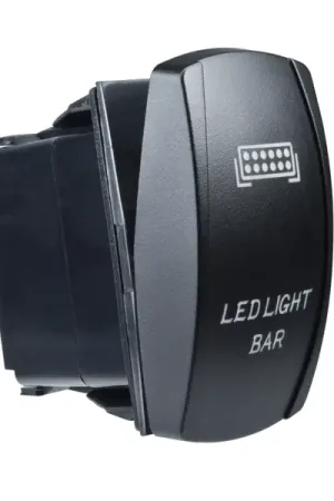 Cheap Oracle LED Light Bar Deluxe Rocker Switch - Black