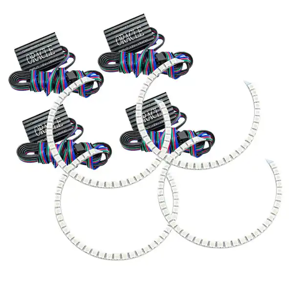 Oracle GMC Sierra 07-13 Halo Kit (Round Ring Design) - ColorSHIFT w/o Controller Budget