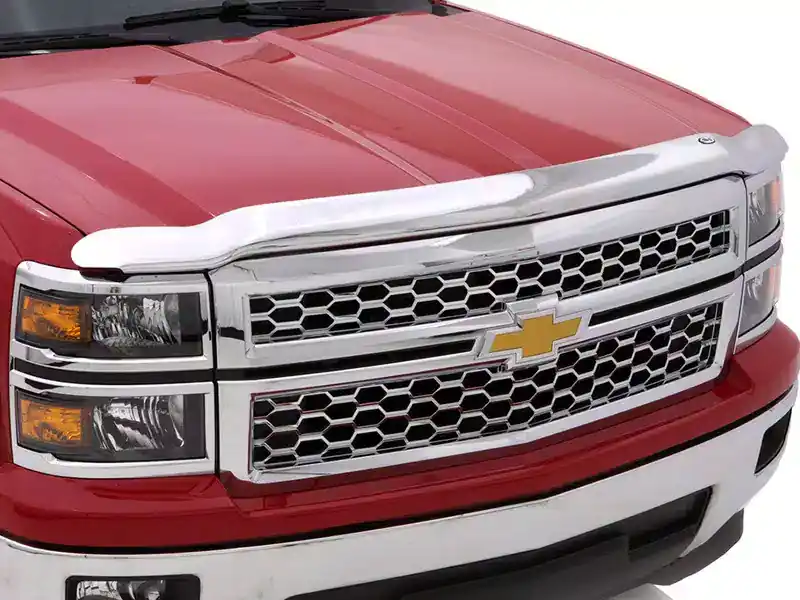 Husky Liners Chrome Aeroskin Low Profile Hood Protector 2892130 | RealTruck Brand New