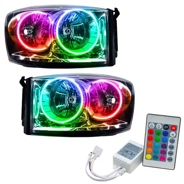 Oracle 07-08 Dodge Ram SMD HL - ColorSHIFT w/ Simple Controller Fan Favorite