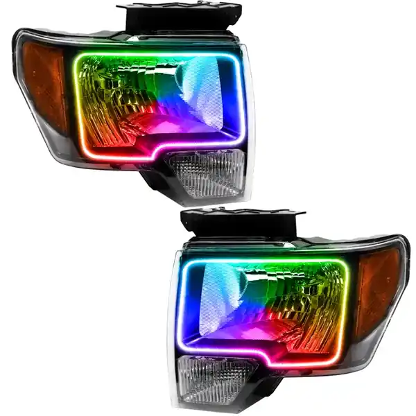 Top Pick Oracle 09-14 Ford F-150 LED HL - ColorSHIFT w/o Controller
