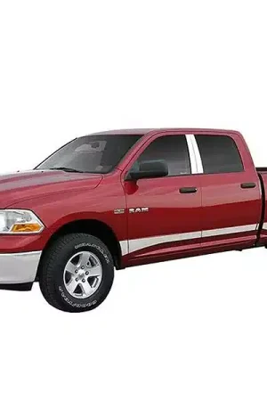 Certified ICI Stainless Steel Rocker Panels T3015-304M | RealTruck