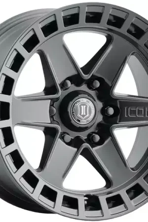 Get Yours Icon Matte Black Raider Wheel 3417858347SB | RealTruck