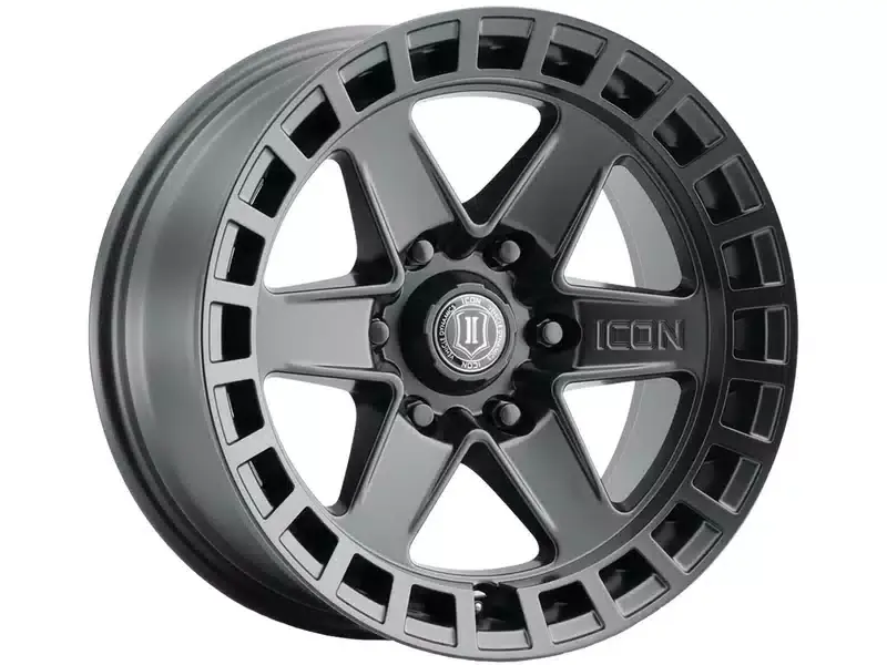 Get Yours Icon Matte Black Raider Wheel 3417858347SB | RealTruck