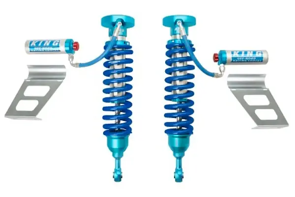 Budget King Shocks 2007+ Toyota Tundra 2.5 Dia Front Coilover w/Remote Reservoir w/Adjuster (Pair)