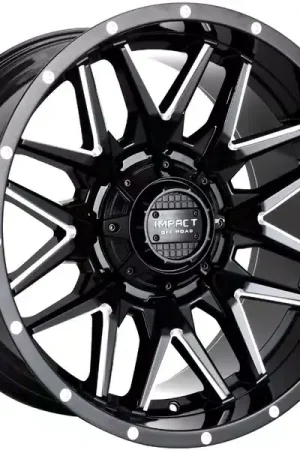 Discount Impact Off-Road Milled Gloss Black 819 Wheel 819GBX2-29066-00 | RealTruck