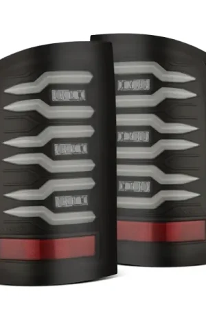 Exclusive Offer AlphaRex 07-13 GMC Sierra 1500/07-14 2500/3500HD (No Classic/Dually) Luxx-Series LED Tail Lights Blk