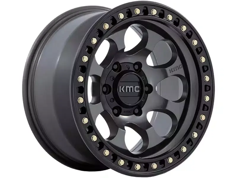 KMC Grey KM550 Riot SBL Wheel KM550AB17856810 | RealTruck Instant Buy