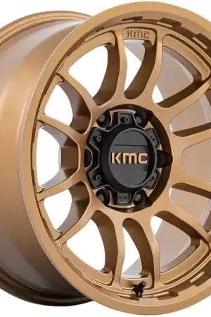 KMC Bronze KM727 Wrath Wheel KM727ZX17855010N | RealTruck Special Discount