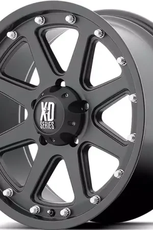 XD Series Matte Black XD798 Addict Wheel XD79879068718 | RealTruck Free Delivery