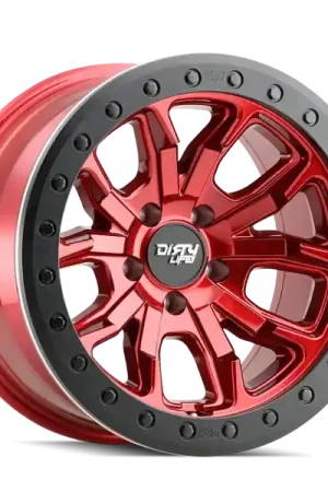 Dirty Life 9303 DT-1 17x9 / 6x139.7 BP / -12mm Offset / 106mm Hub Crimson Candy Red Wheel Latest
