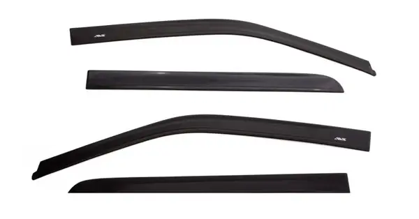 AVS 2022 Jeep Wagoneer In- Channel Ventvisor Low Profile Deflectors 4pc - Smoke Hassle-Free Returns