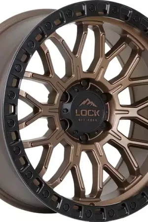 Lock Off-Road Bronze Combat Wheel COMBAT-2188MRMBR | RealTruck Top Rated