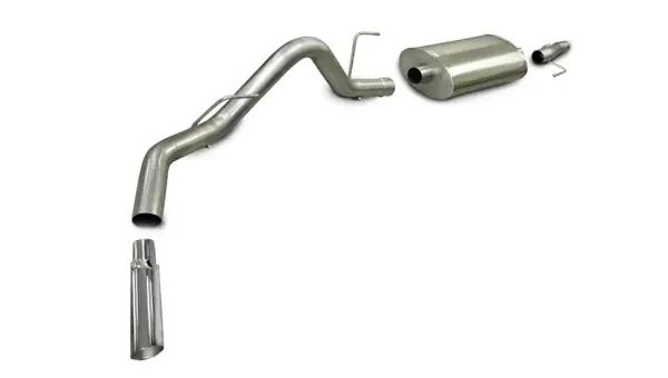 Buy Direct Corsa 2005-2008 -08 Ford F-150 SuperCrew/5.5ft Bed 4.6L V8 Polished Sport Cat-Back Exhaust
