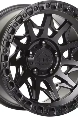 Brand New Lock Off-Road Matte Black Lunatic Wheel LUNATIC-7963MB | RealTruck