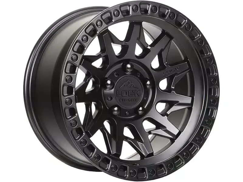 Brand New Lock Off-Road Matte Black Lunatic Wheel LUNATIC-7963MB | RealTruck