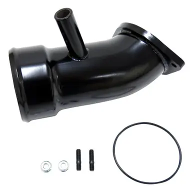 Bulk Order Wehrli 17-19 Chevrolet 6.6L L5P Duramax 3.5in Intake Horn w/PCV Port - Gloss Black - WCF100721-GB