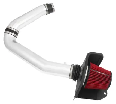 Spectre 11-15 Jeep Grand Cherokee V6-3.6L F/I Air Intake Kit - Polished w/Red Filter - 9020 No Minimum Order