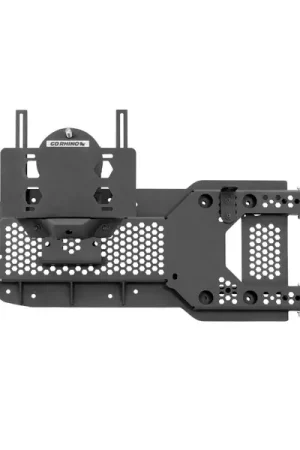 Top Pick Go Rhino 08-22 Jeep Wrangler JL/JLU Body Mount Spare Tire Carrier - Tex. Blk