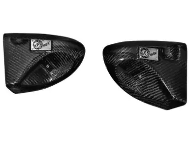Money Back Guarantee aFe Magnum FORCE Intake System Carbon Fiber Scoops BMW M5 (F10) 12-14 V8-4.4L (tt) - 54-12489-C
