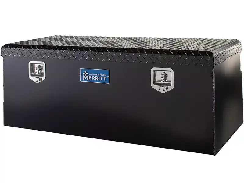 Exclusive Offer Merritt Rectangular Body Utility Box - 19x20x51 - Raw Aluminum 710414-121 | RealTruck