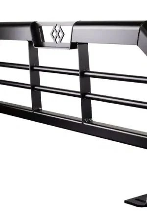 Merritt Horizontal Bar Headache Rack - Cab Height - Gloss Black 720206-133 | RealTruck Limited Time
