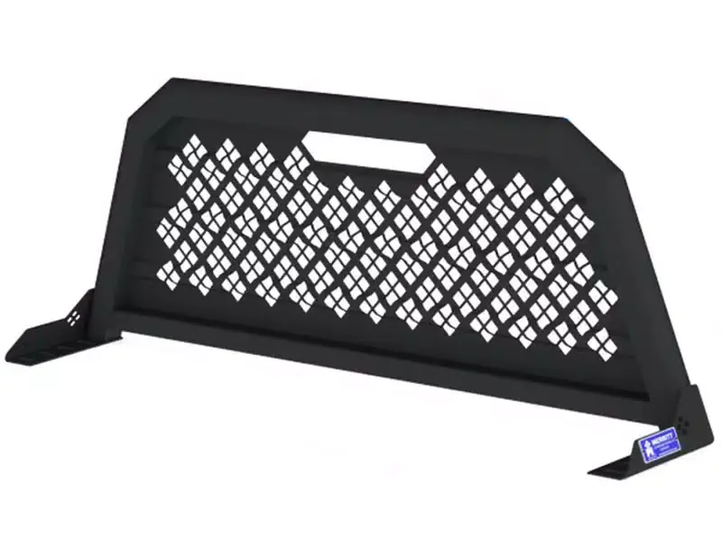 Trending Merritt Punched Panel Headache Rack - Above-the-Cab Height - Satin Black 720408-234 | RealTruck
