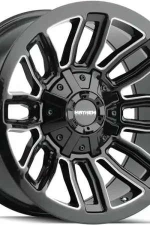 Express Delivery Mayhem Milled Gloss Black Decoy Wheel 8108-2978BM18 | RealTruck