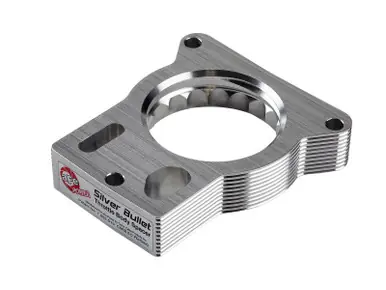 afe Silver Bullet Throttle Body Spacer GM Trucks 2500/3500 96-00 V8-7.4L/01-07 V8-8.1L - 46-34021 Exclusive Offer