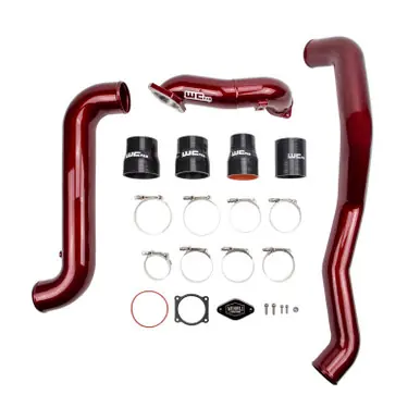 Authentic Wehrli 11-16 Duramax LML High Flow Bundle Kit Stage 1 - Fine Texture Black - WCF100409-FTB