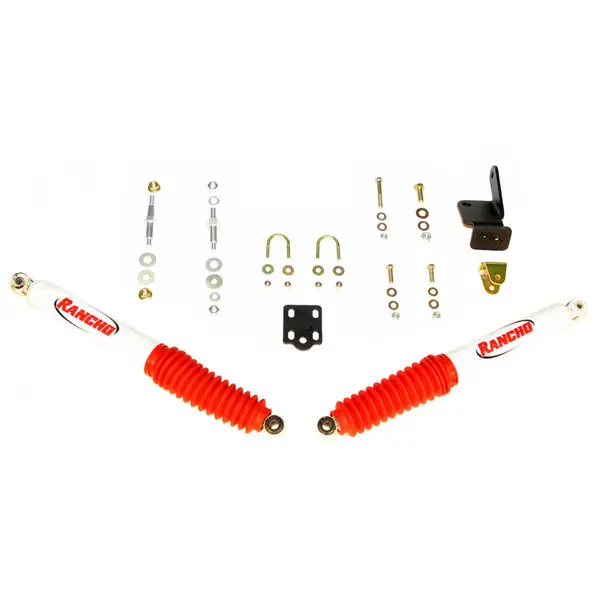 Rancho 06-08 Dodge Pickup / Ram 1500 1/2 Ton Front Steering Stabilizer Kit Price Drop
