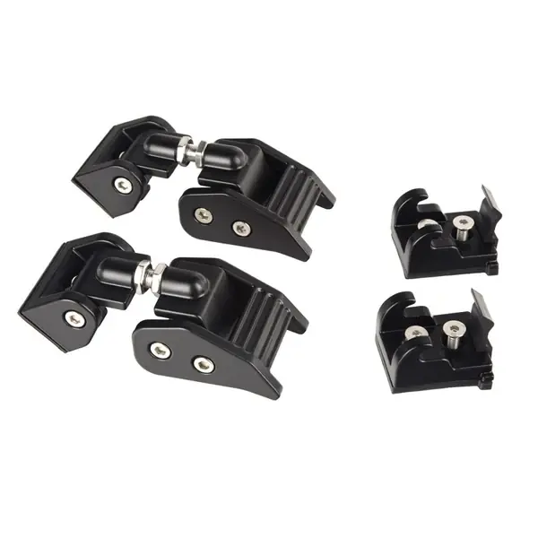 Rugged Ridge 07-18 Jeep Wrangler JK Black Hood Catches No Minimum Order