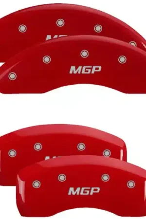 Authentic MGP Caliper Covers 14219SMGPRD | RealTruck