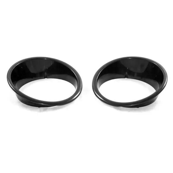 Rugged Ridge Headlight Bezels Black 07-18 Jeep Wrangler JK Professional Grade