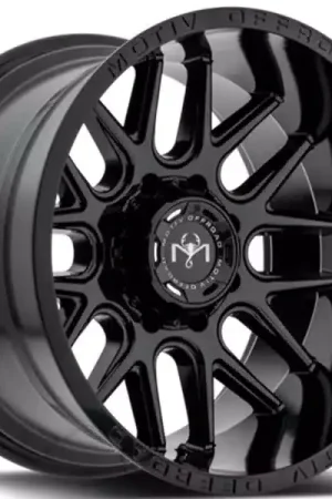 While Supplies Last Motiv Gloss Black Magnus Wheel 423B-7906800 | RealTruck