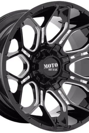 Hot Picks Moto Metal Milled Gloss Black MO808 Sniper Wheel MO80821080318N | RealTruck