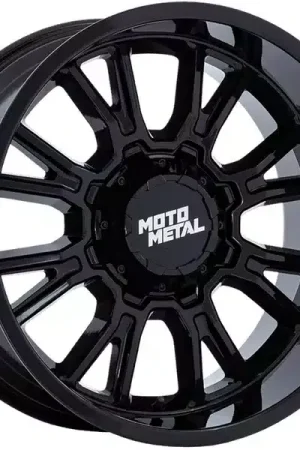 Buy Direct Moto Metal Gloss Black MO810 Legacy Wheel MO810BX20108718N | RealTruck
