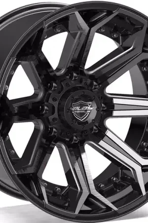 Best Seller 4Play Brushed Black 4P80R Wheel 4P80R-20100-8180-24BBT | RealTruck
