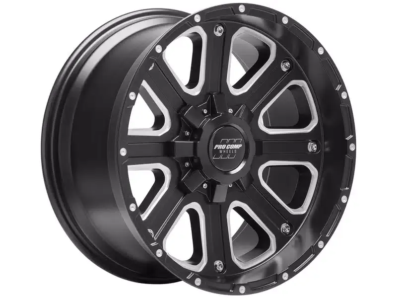 Special Discount Pro Comp Milled Black 72 Axis Wheel 5172-7905 | RealTruck