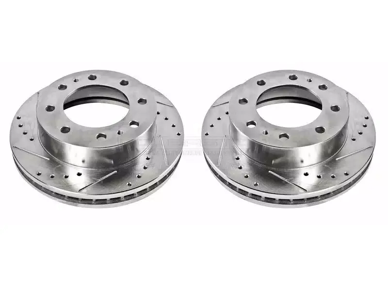 Power Stop Evolution Drilled & Slotted Front Rotors AR8655XPR | RealTruck Limited Offer