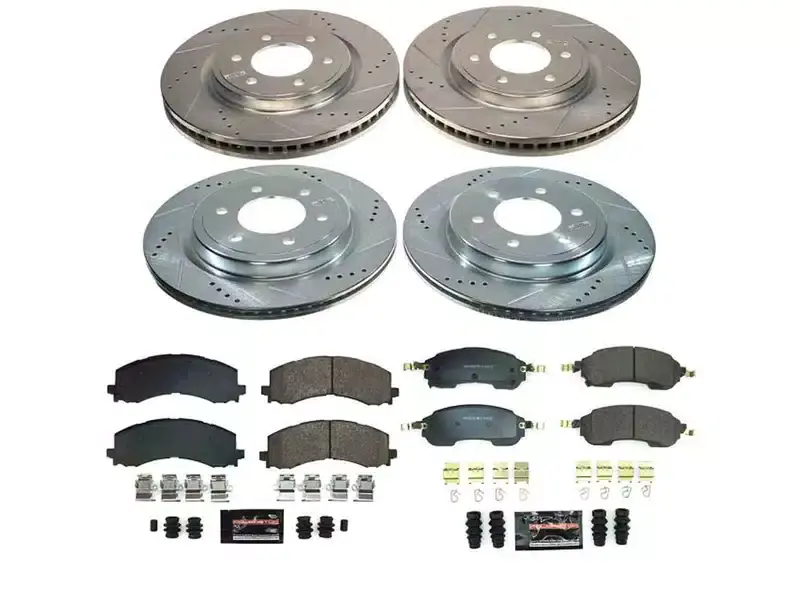 Same Day Shipping Power Stop Z23 Evolution Sport Brake Kit K9244 | RealTruck