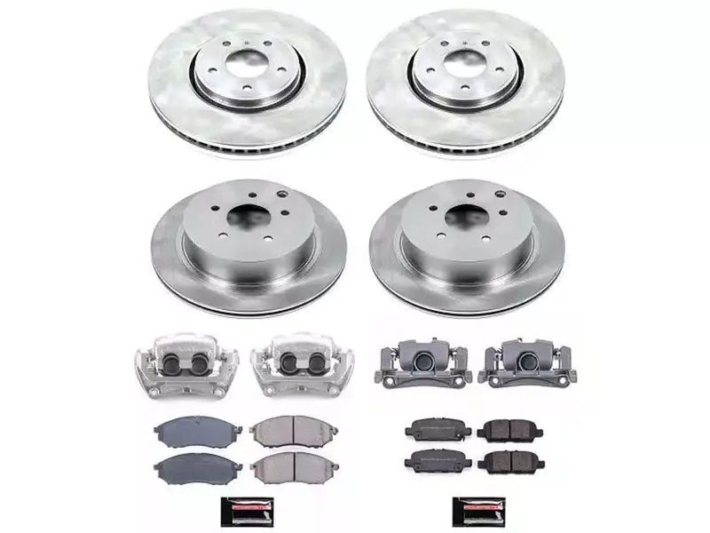 Hassle-Free Returns Power Stop Autospecialty Stock Replacement Brake Kit KCOE8878 | RealTruck
