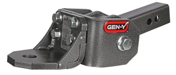 Gen-Y Glyder Torsion-Flex 2in Shank 2in Drop 7K Hitch w/Ball Platform/1in Diameter Mounting Hole Markdown