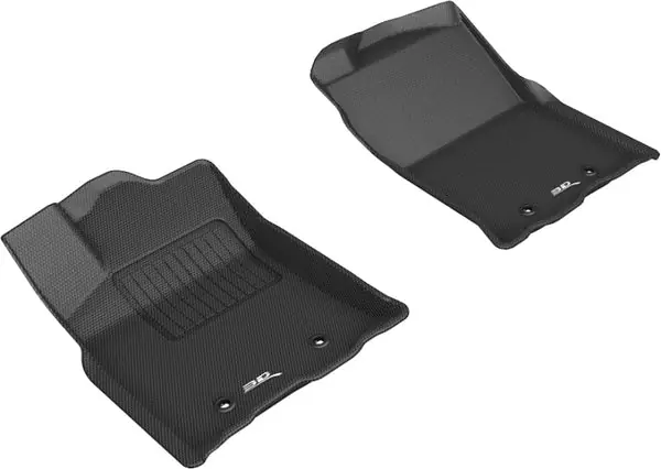 New Arrival 3D MAXpider 2018-2020 Toyota Tacoma Access/Double Cab Kagu 1st Row Floormat - Black