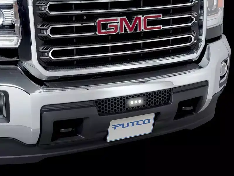 Luxury Putco LED Punch Bumper Grille Insert 88196L | RealTruck